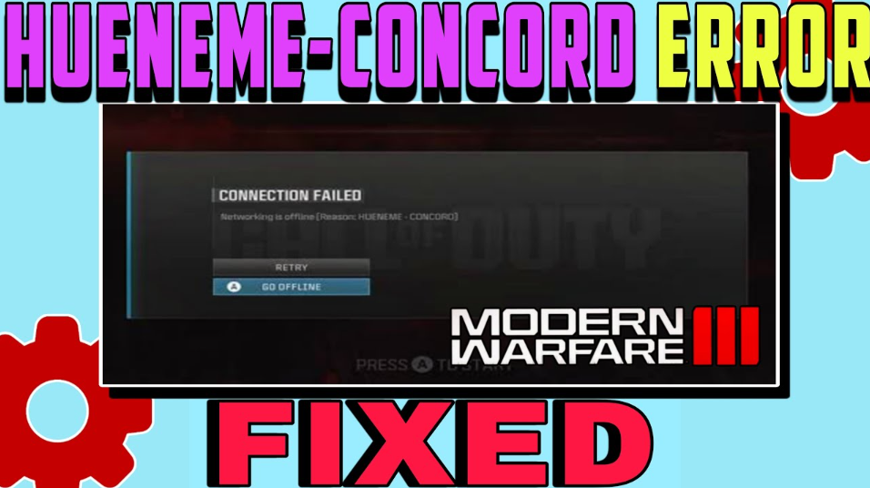 Как решить ошибку Hueneme Concord в Modern Warfare 3 — изображение 1