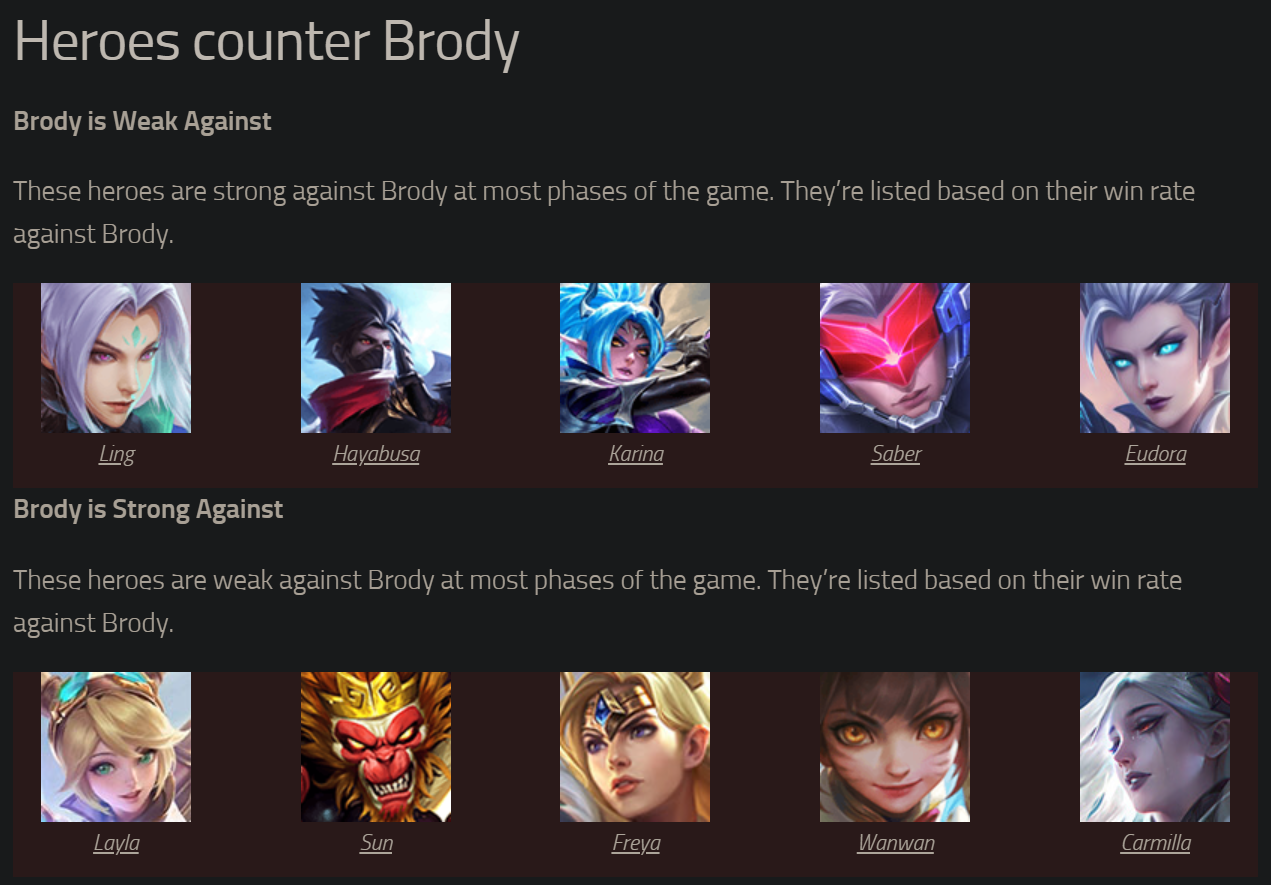 Лучшие контрмеры для Броуди в Mobile Legends – Топ 3 героя, чтобы остановить его — изображение 2