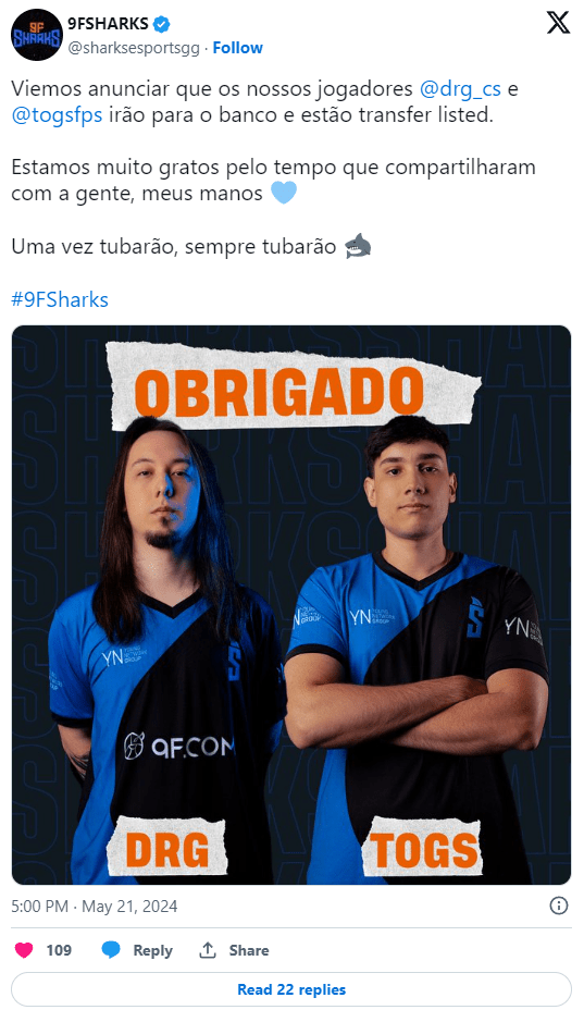 Акуламели сняли с игры drg и togsn — изображение 2