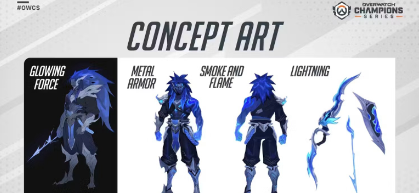 Ограниченное предложение: легендарный скин Ханзо Azure Flame в Overwatch 2 — изображение 3