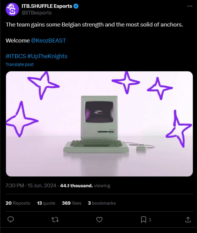 Keoz присоединился к Into The Breach — изображение 2