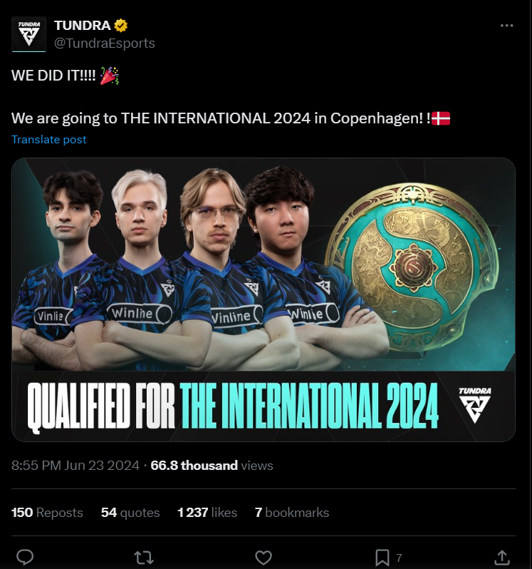 Тундра заняла последнее место на The International — изображение 2