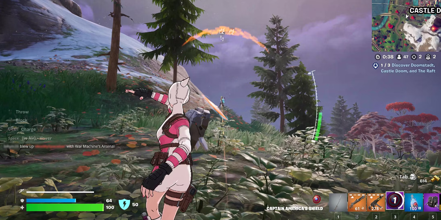 Могучий щит из вибраниума доминирует в боях Fortnite — изображение 2