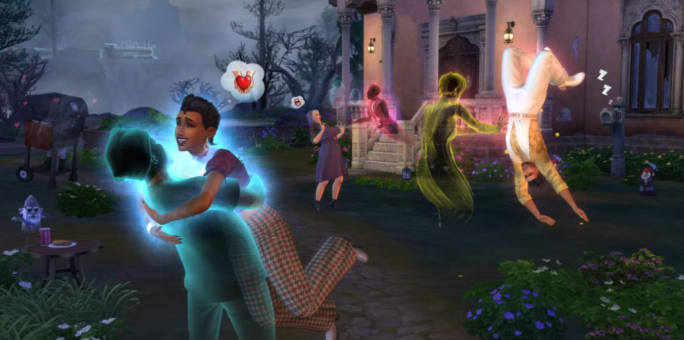 Sims 4 Player Unveils Stunning Retro Tribute to the Life and Death Expansio