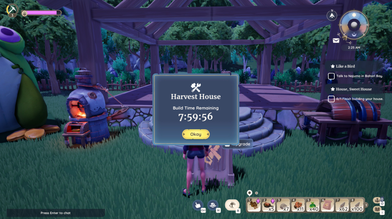 Строительство в Palia