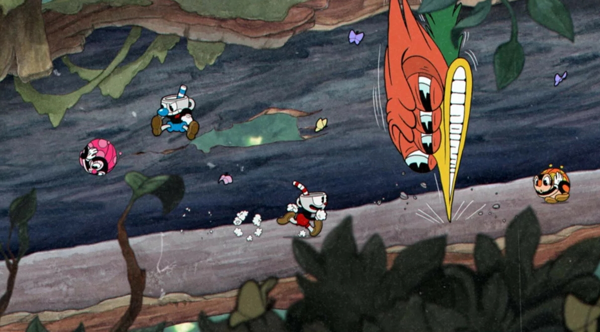 Прохождение уровня Cuphead