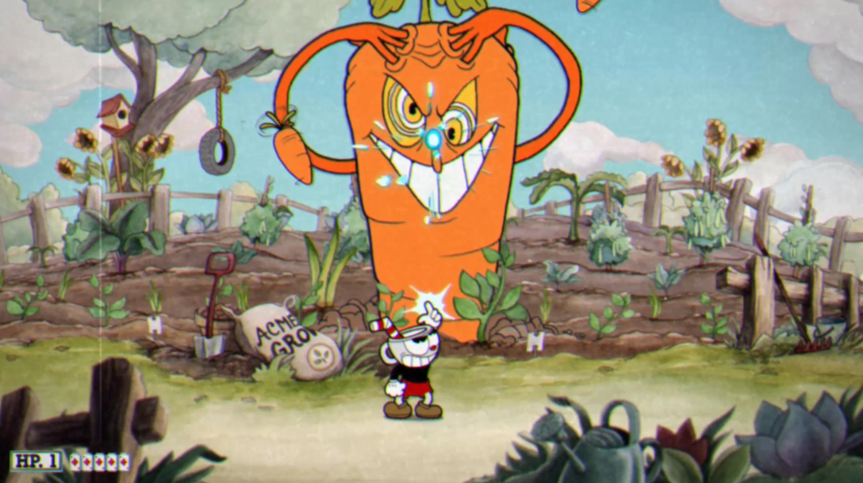 Уровни Cuphead