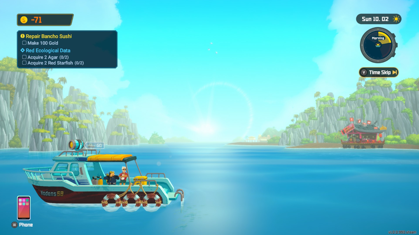 Dave the Diver геймплей