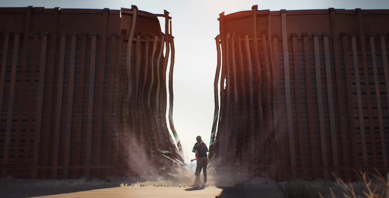 Life is Strange 2 стена Трампа