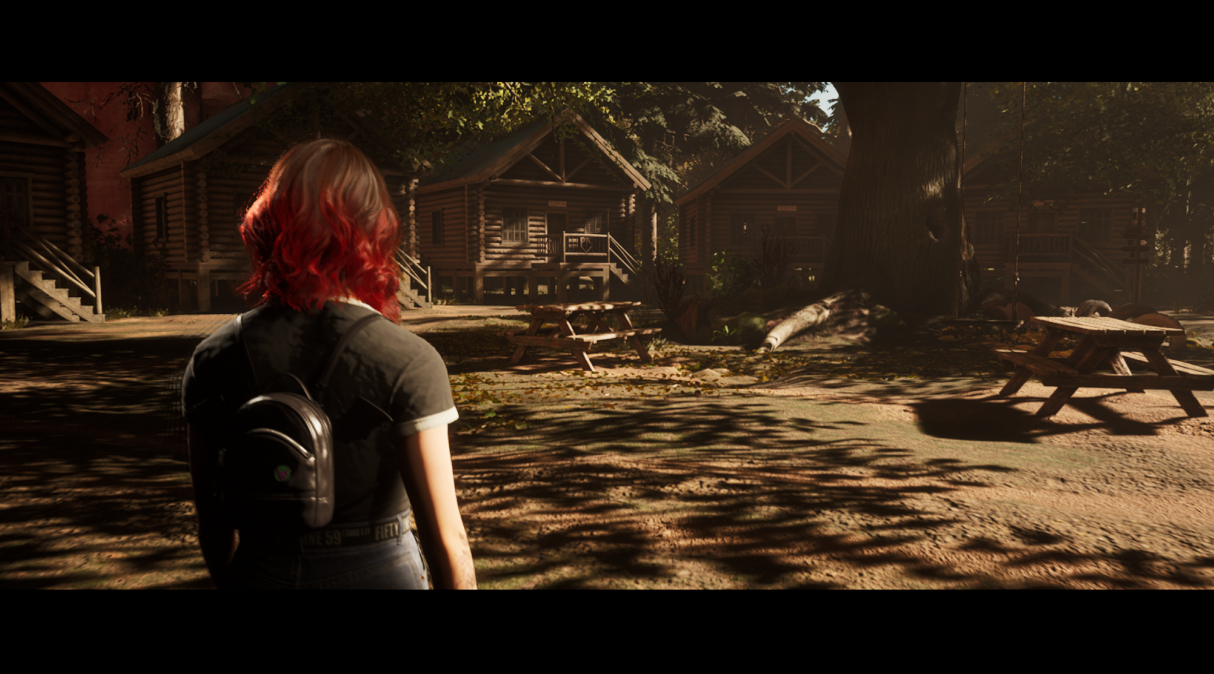 The Quarry исследование лагеря девушкой