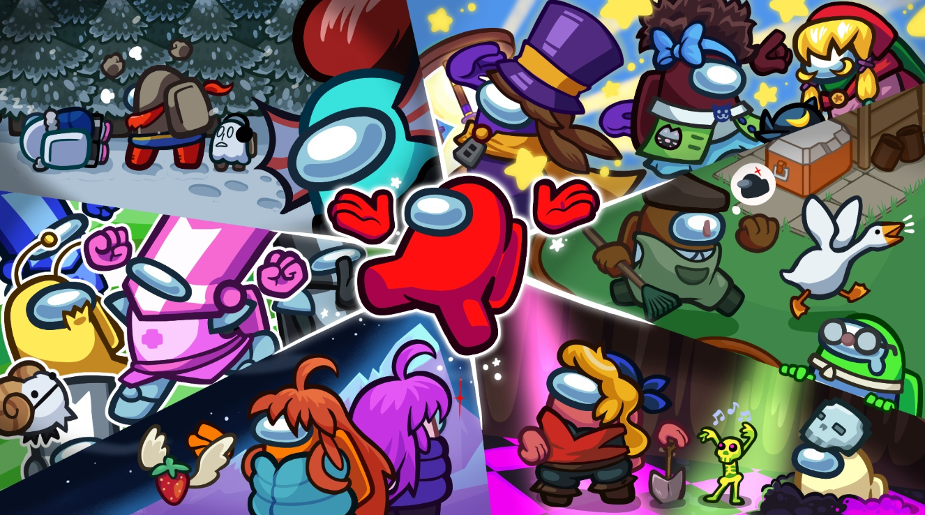 Among Us more hero skins