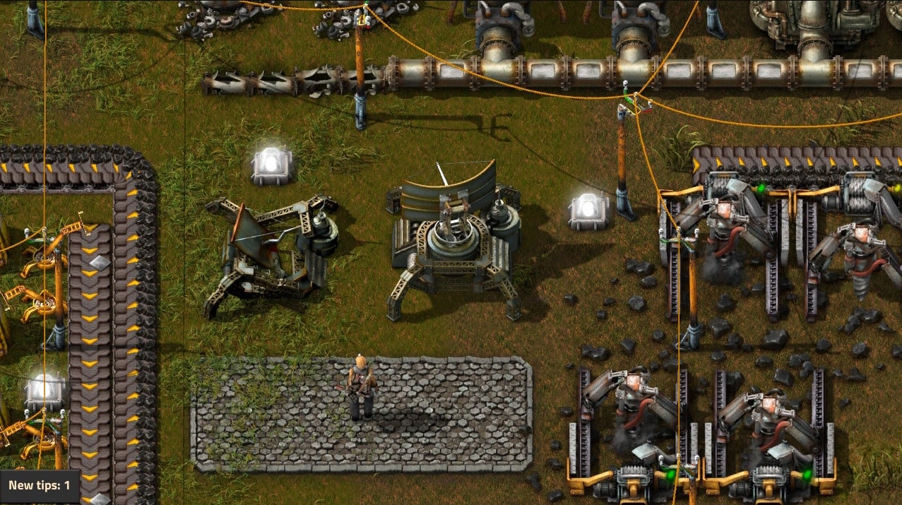 Factorio строительство завода