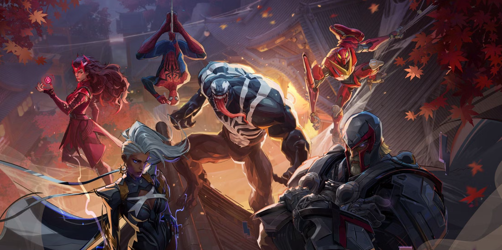 Marvel Rivals раскрывает новые скины для Венома и Плаща и Крюкаn