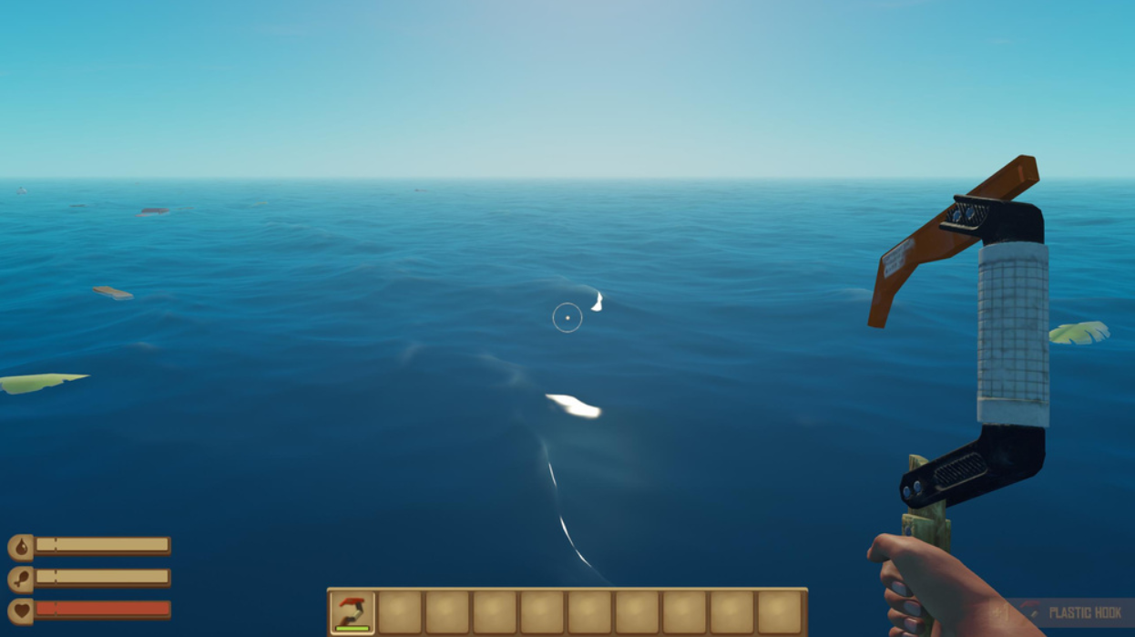 Рыбалка в Raft