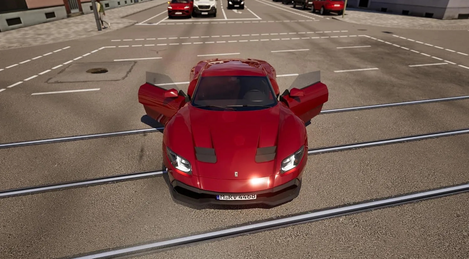 CityDriver парковка автомобиля