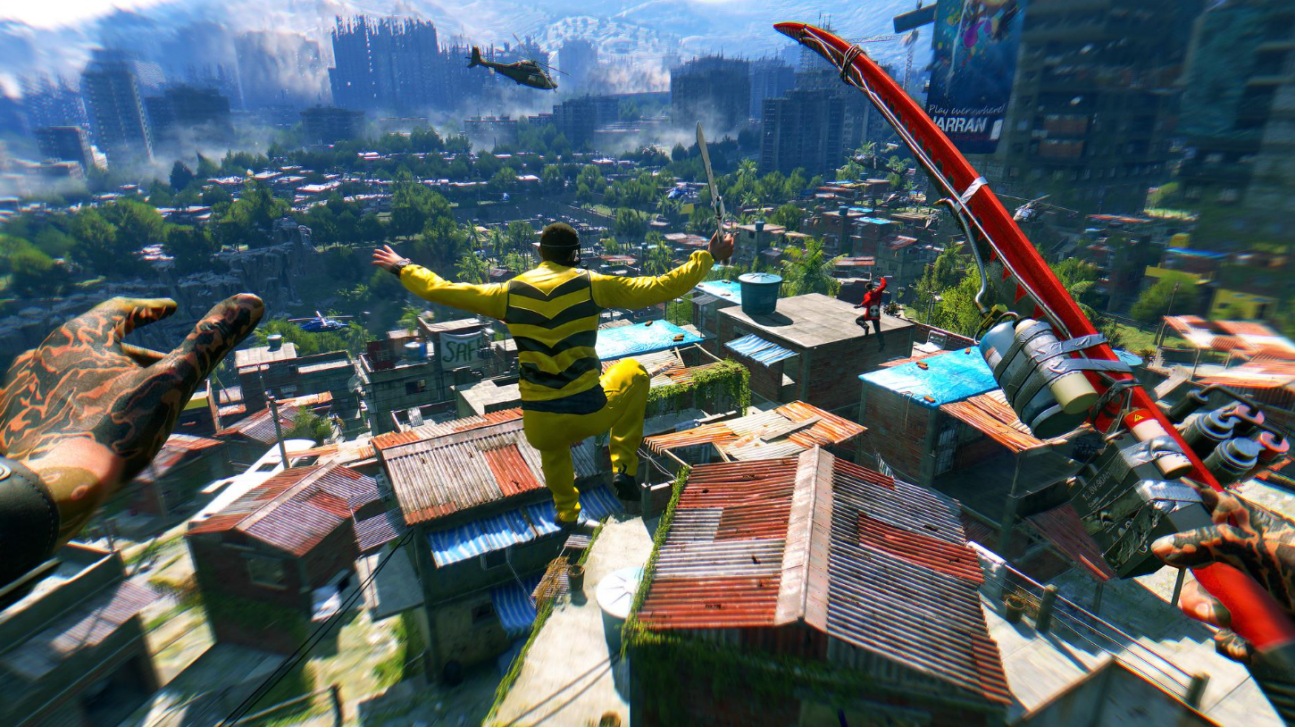 Dying Light Bad Blood Rooftop Parkour