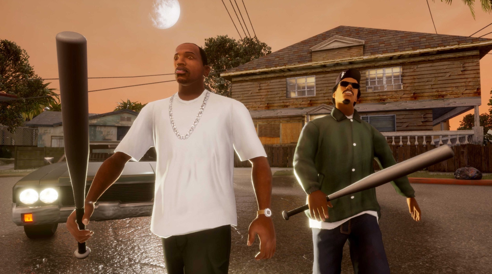 GTA San Andreas is a game that you can get stuck