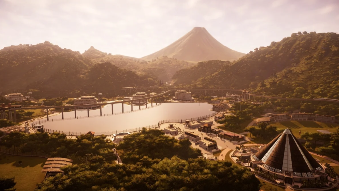 Jurassic World Evolution terrain