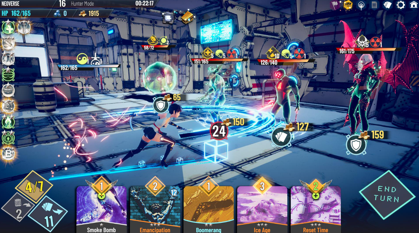 Neoverse бой и персонажи в скинах