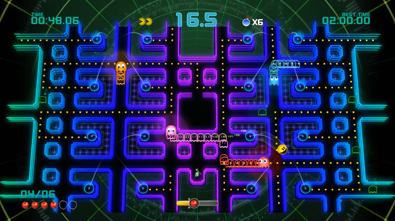 PAC-MAN&trade; CHAMPIONSHIP EDITION 2 персонажи