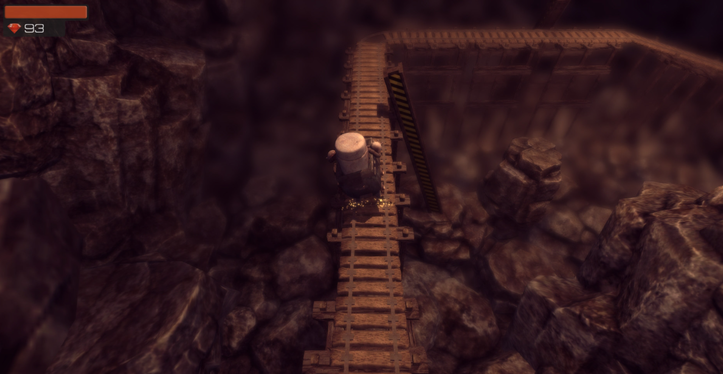 Scrap Garden робот на железной дороге