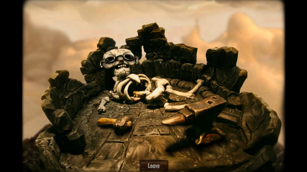 The Dream Machine lies bony