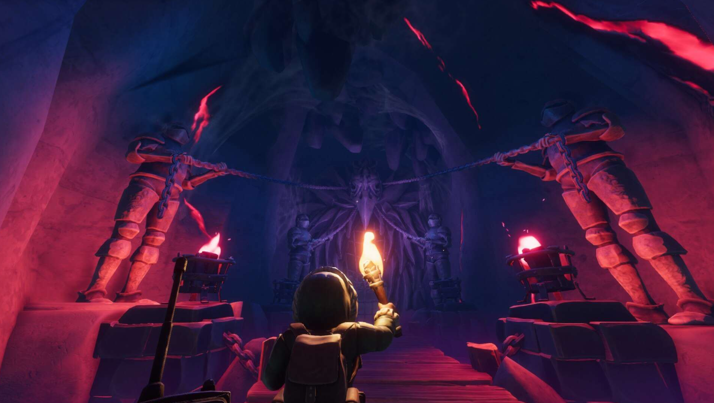 We Were Here с факелом