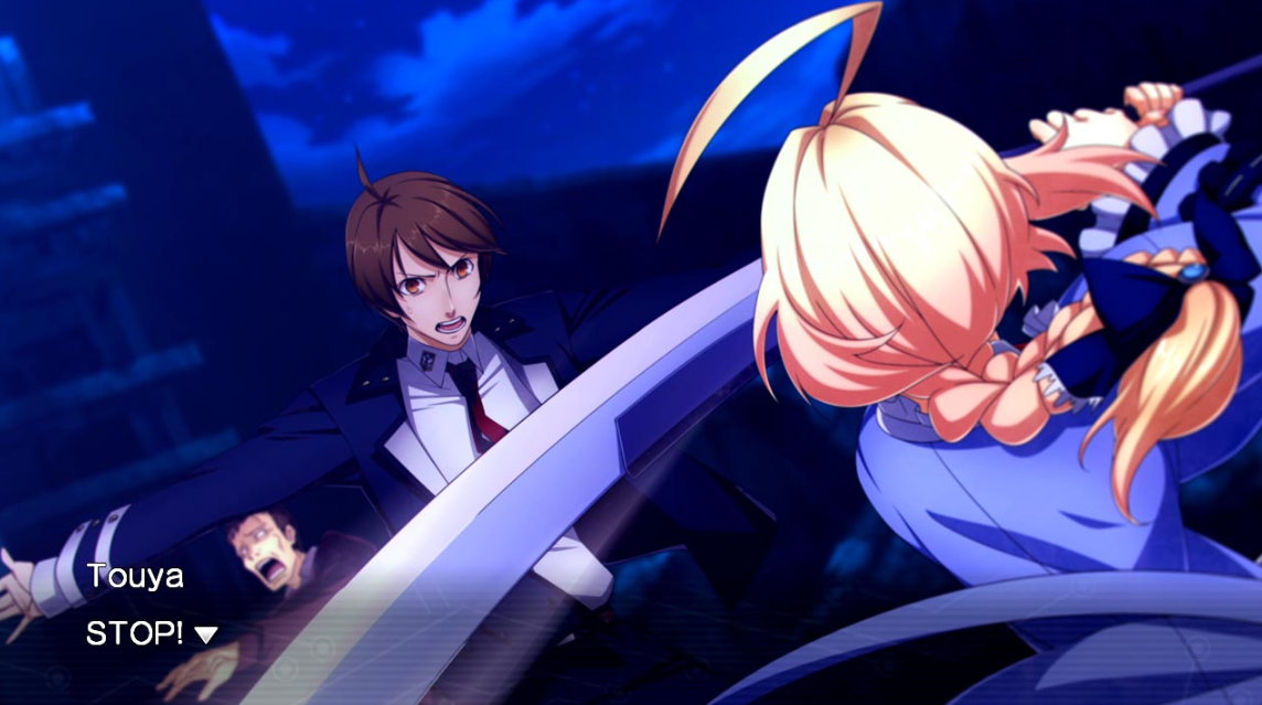 Персонажи в бою Xblaze Code Embryo