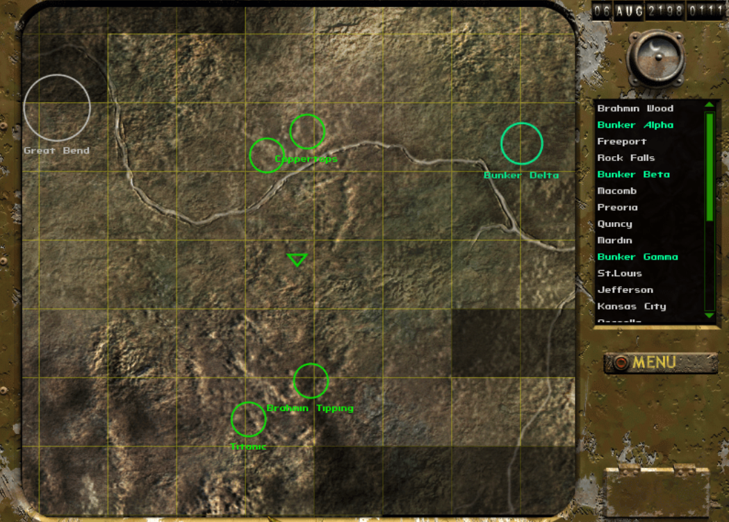 Fallout Tactics карты