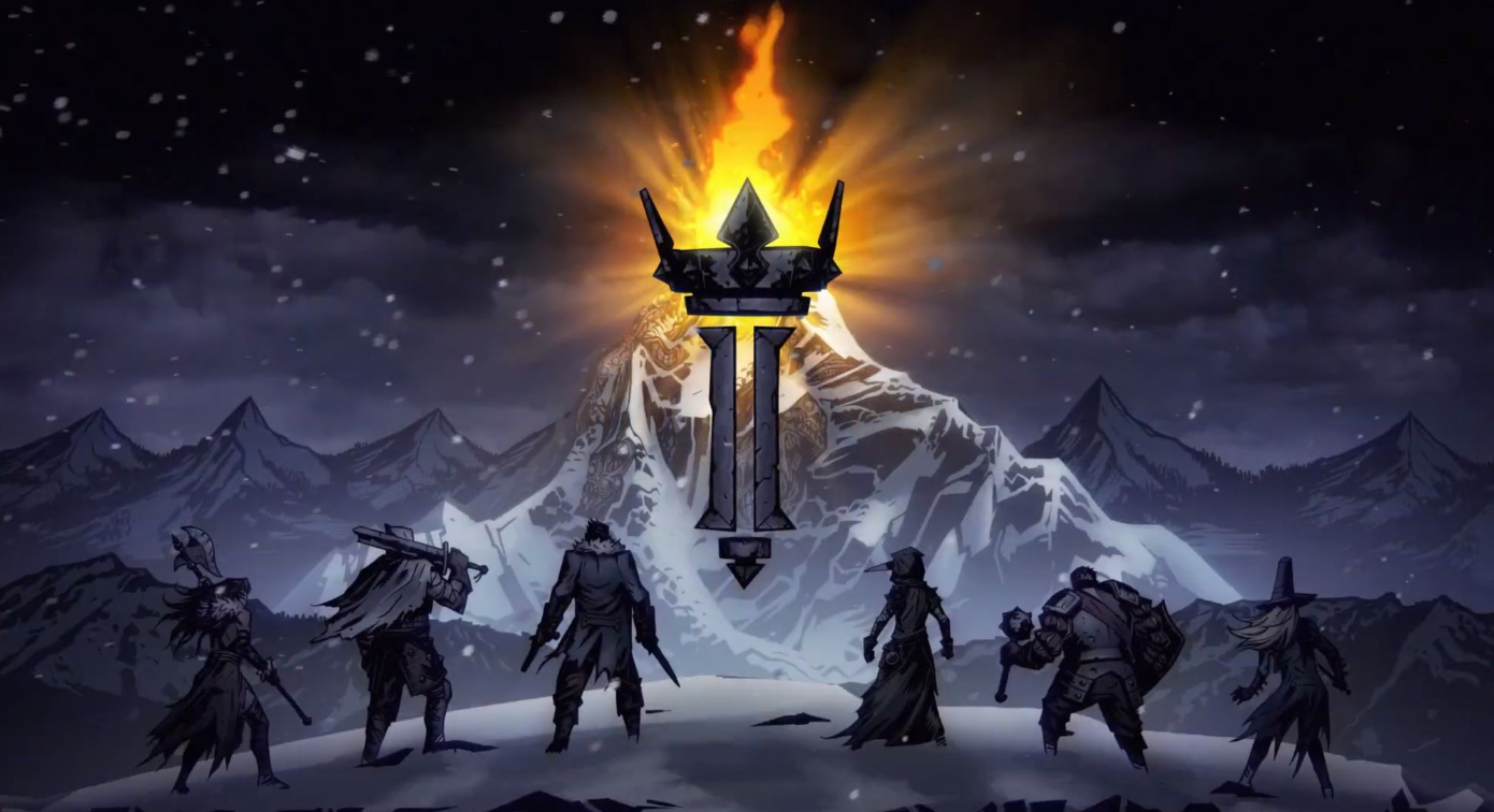 Torch burning Darkest Dungeon