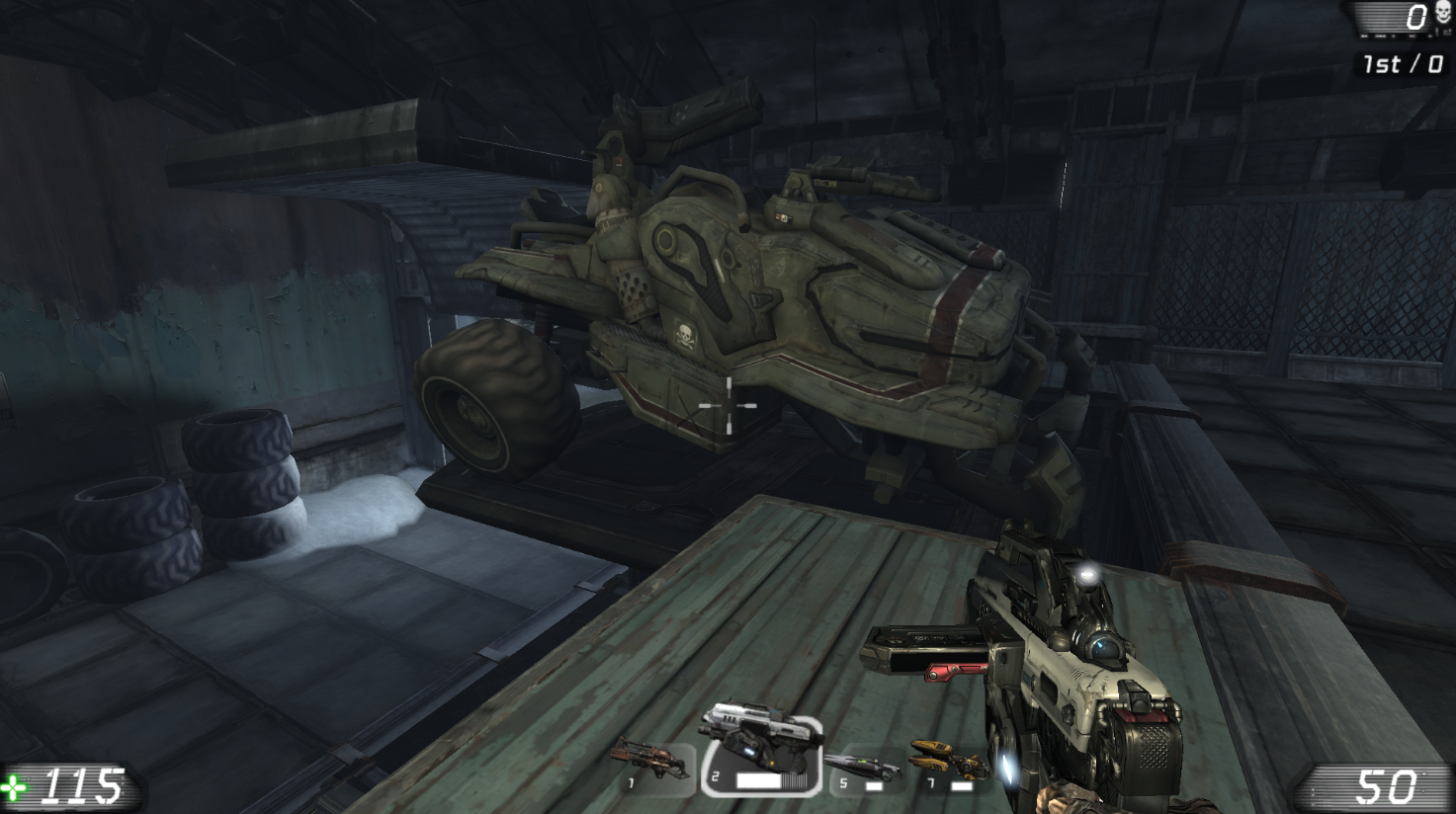 Unreal Tournament 3 Black оружие и техника