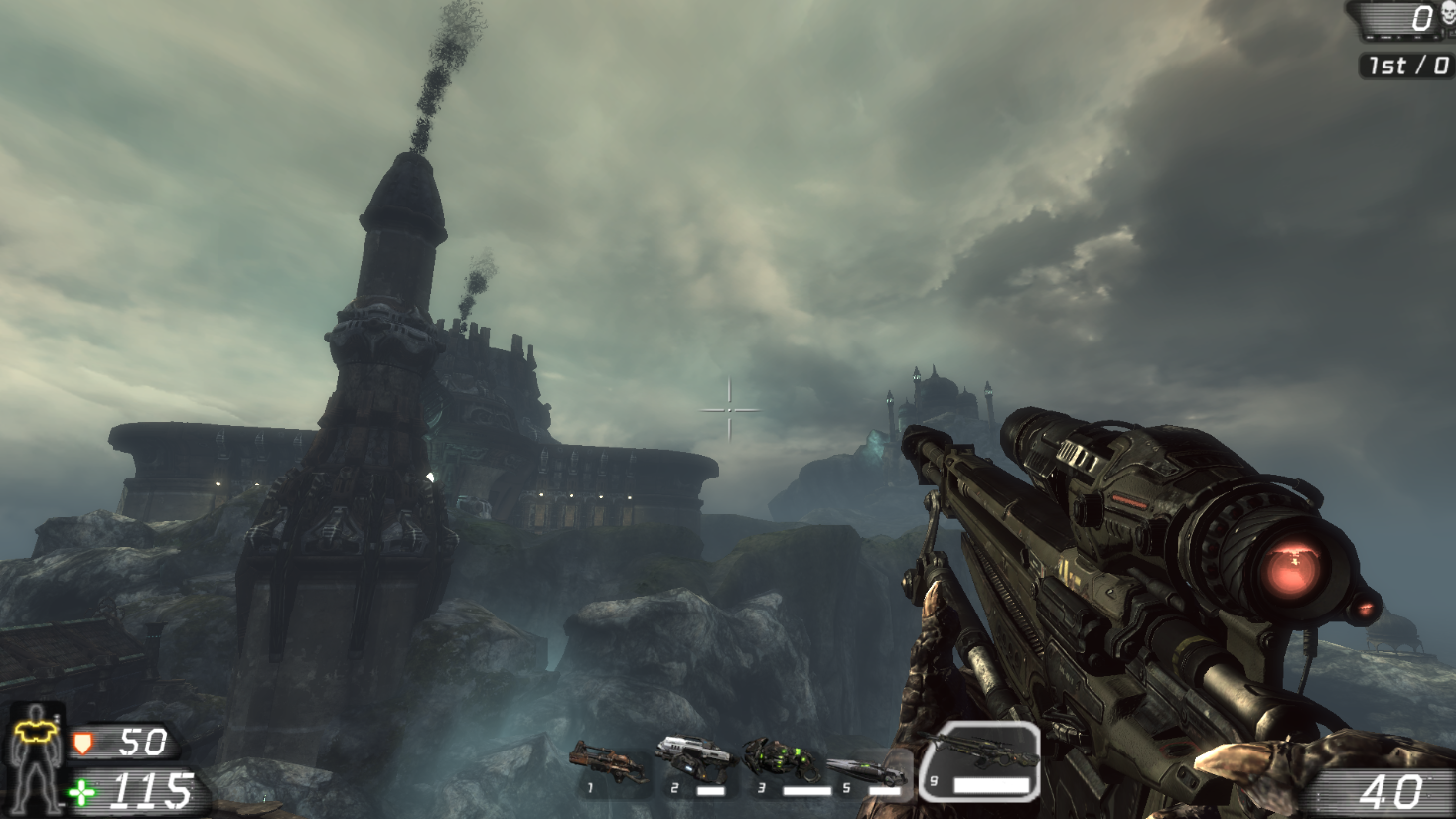 Unreal Tournament 3 Black снайпер