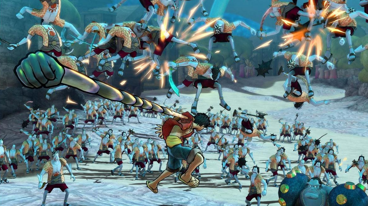One Piece Pirate Warriors 3 many enemies