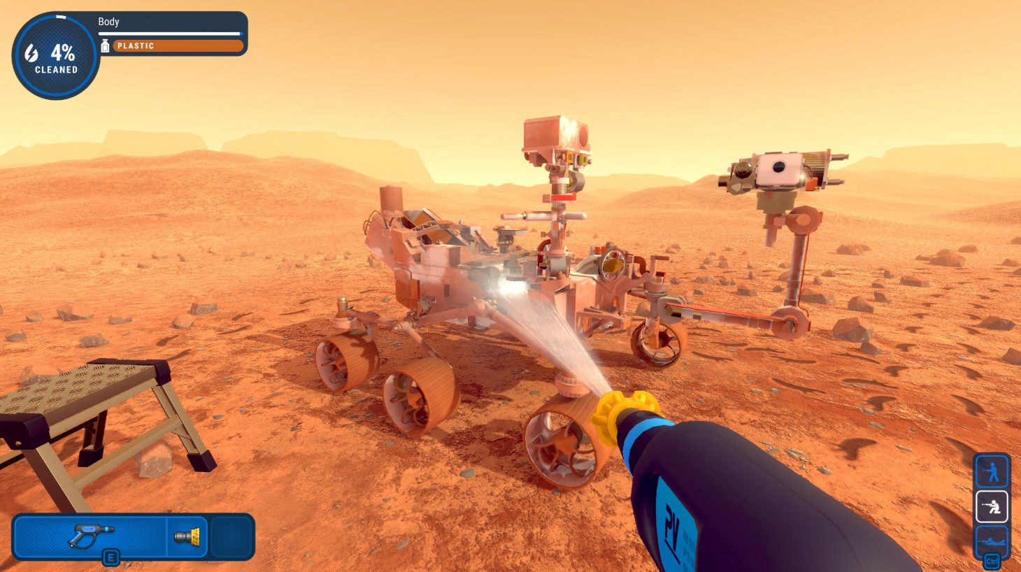 Powerwash Simulator cleaning