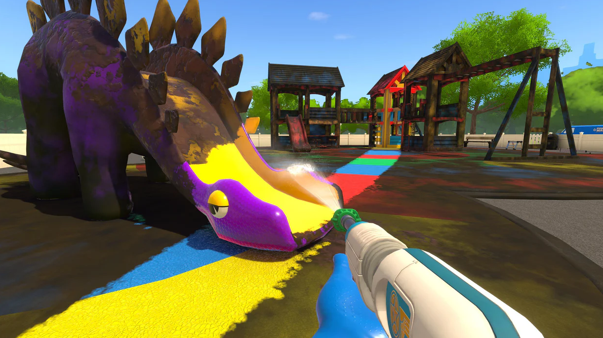 Powerwash Simulator roller coaster