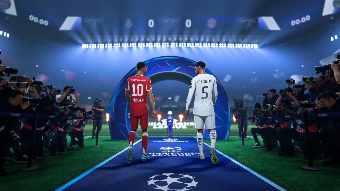 EA Sports FC 26 Лига чемпионов Бельингем и Мусияла