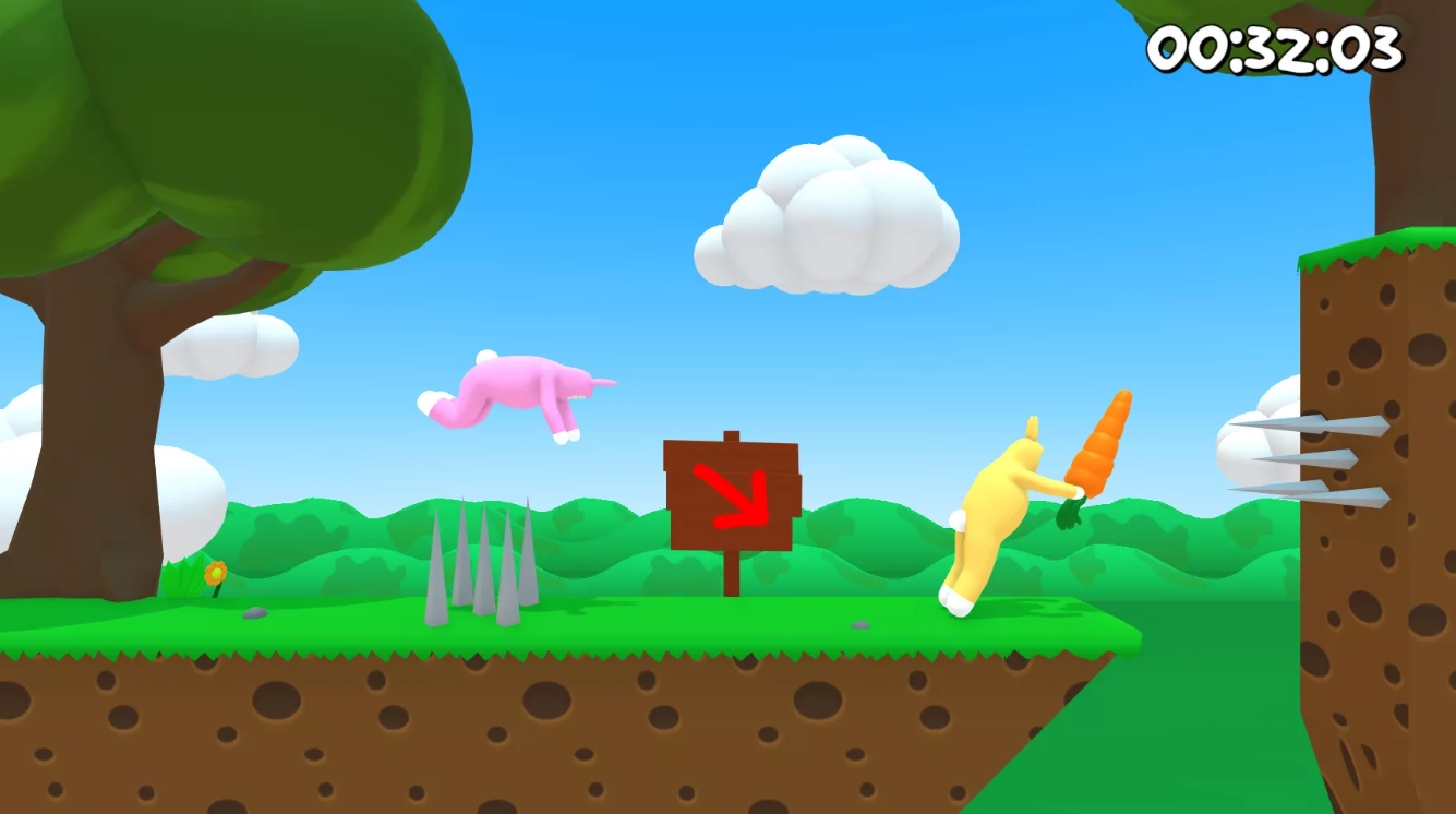 How to play Super Bunny Man for free on Steam via VpeSports