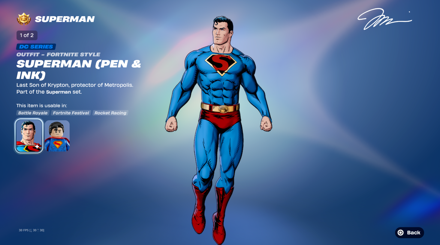 Fortnite добавляет Супермена из фильма Джеймса Ганнаn — изображение 2