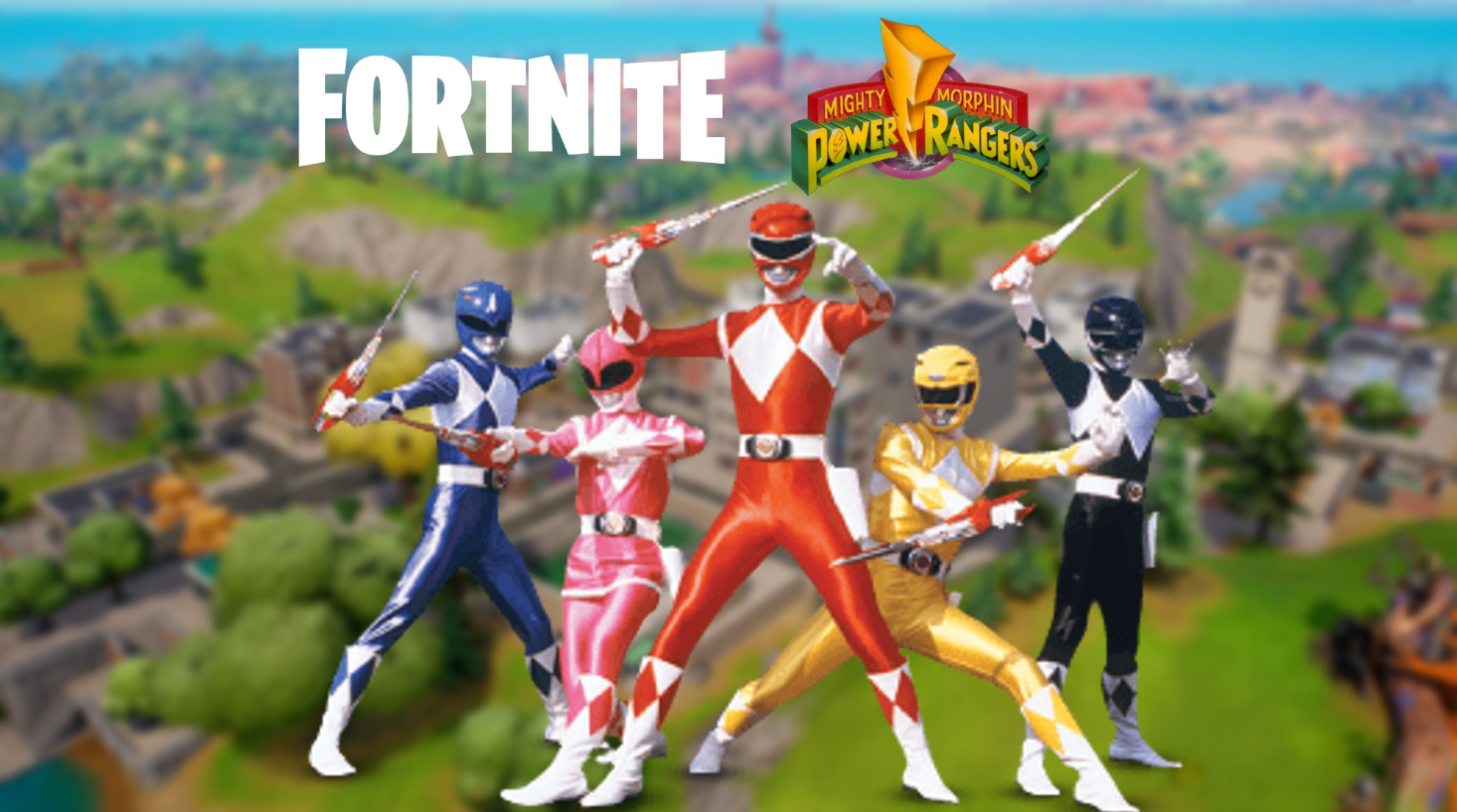 Фортнайт и Могучие рейнджеры объединяются: кроссовер официально анонсирован