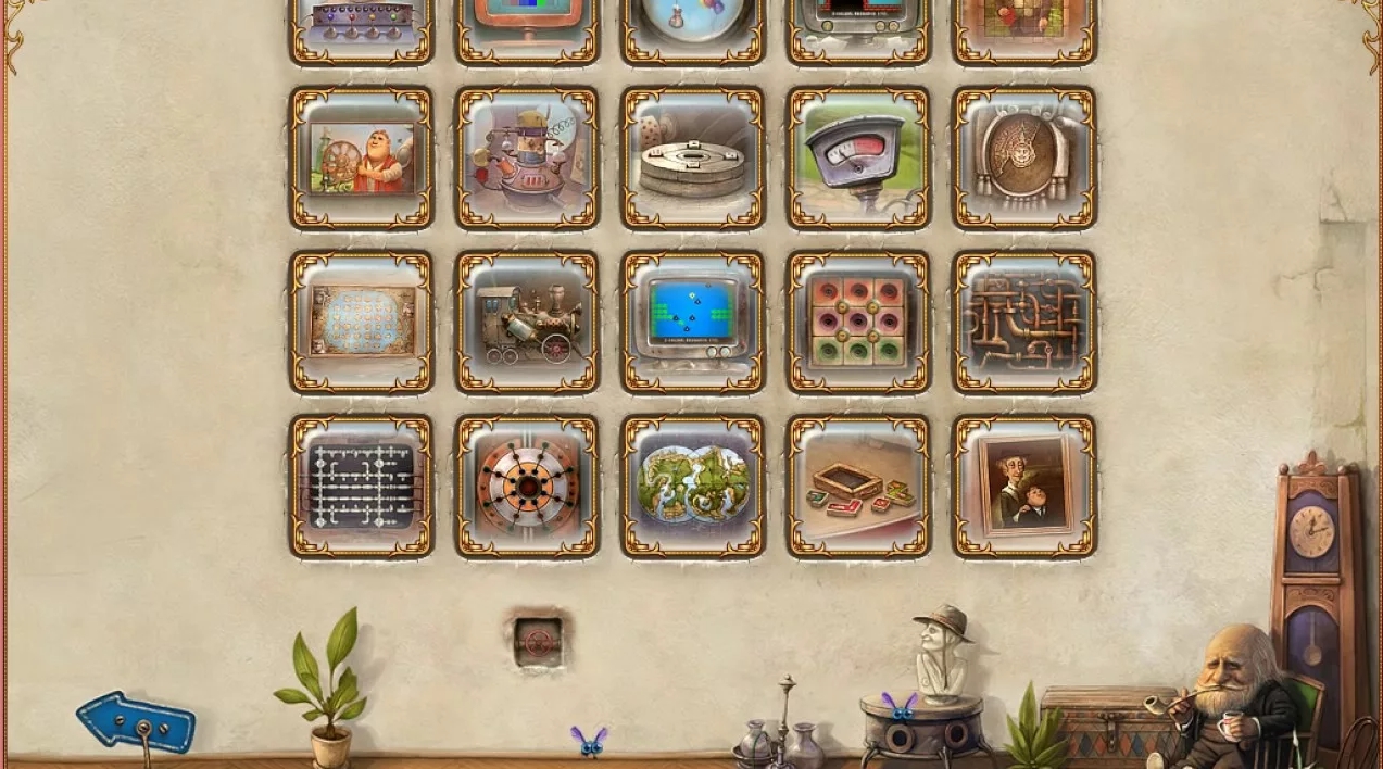 Hint system and characters in The Tiny Bang Story