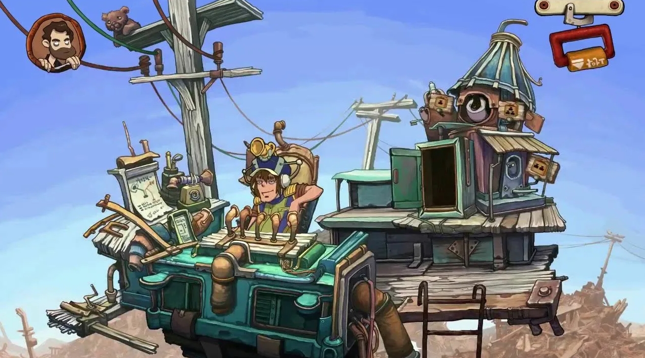 Plot of Deponia The Complete Journey