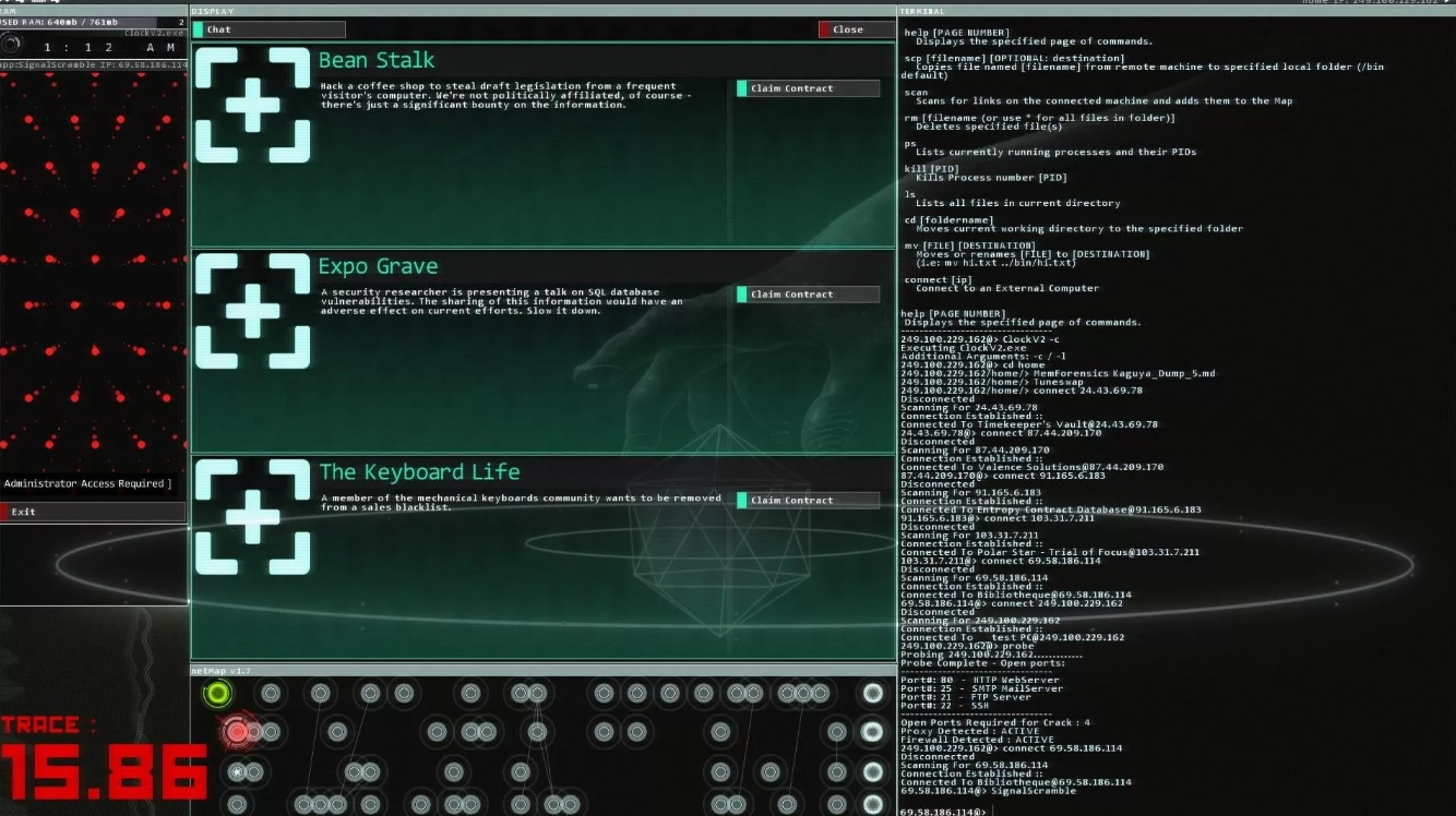 Hacknet Превью 2