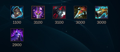 Items on Naafiri are a different build