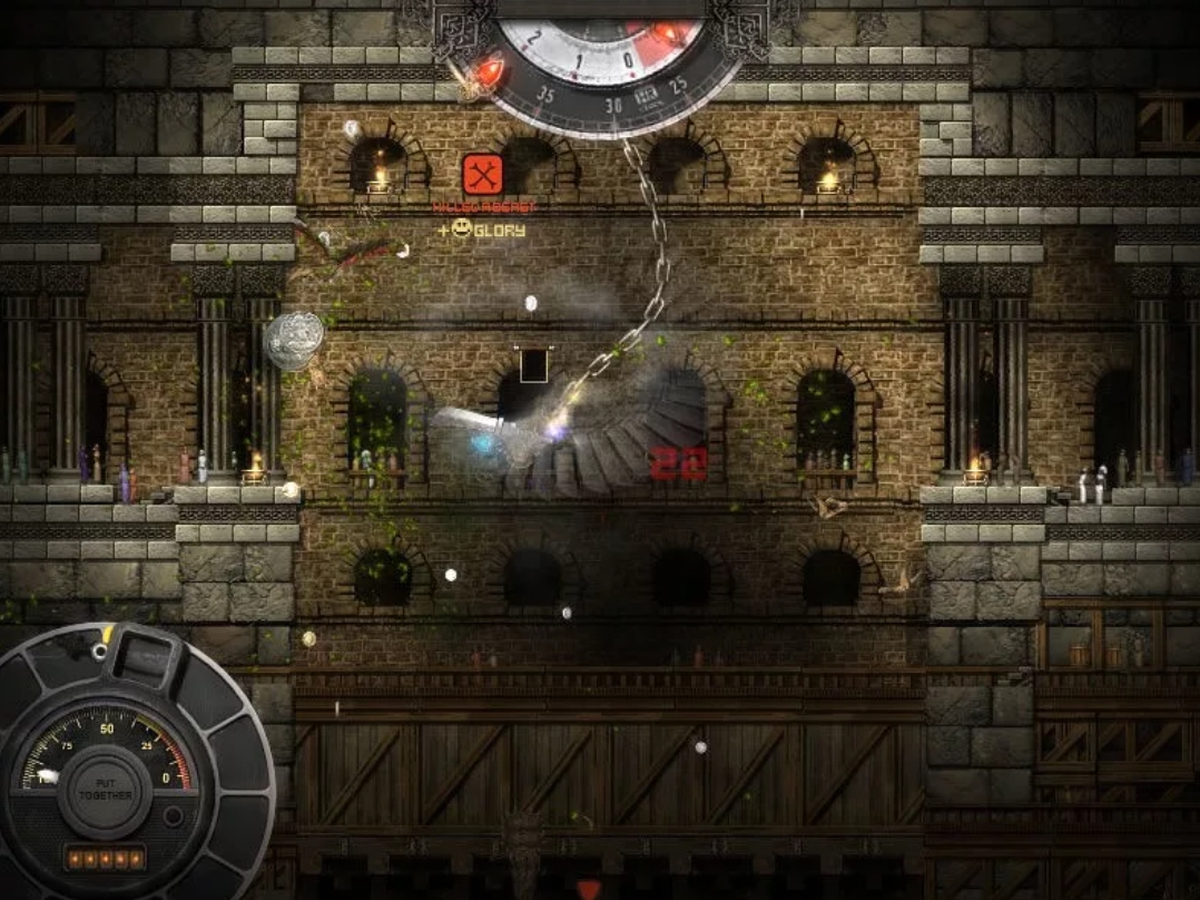 Physics and weapons in Hammerfight