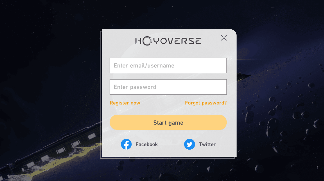 Активировать официальный сайт HoYoverse