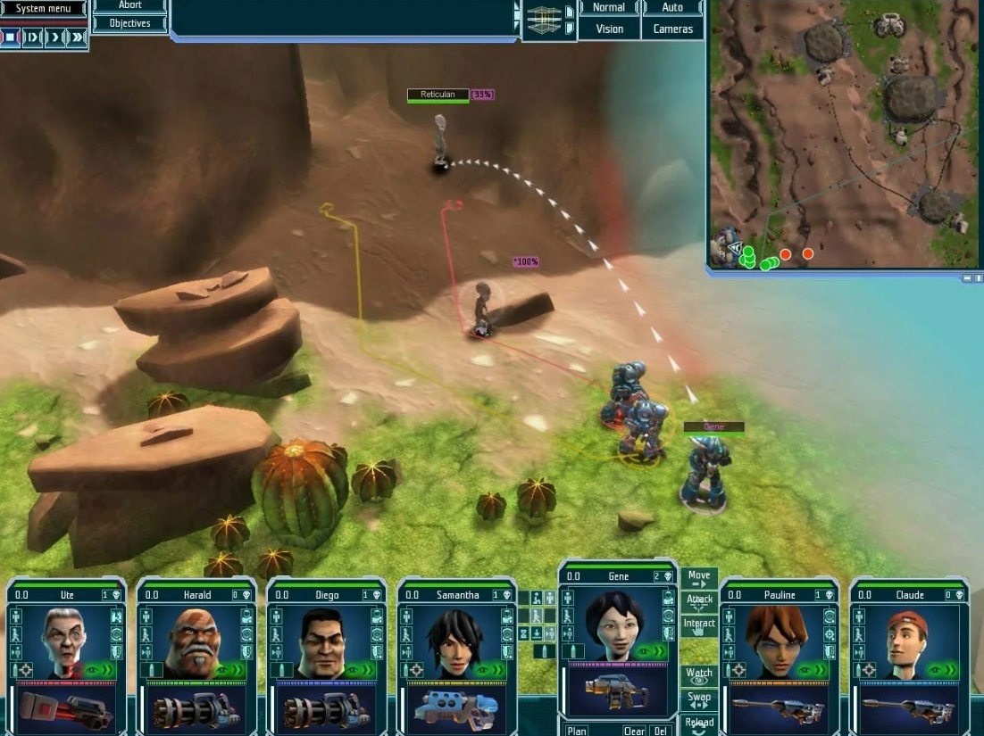 Gameplay UFO Afterlight - colonies, allies and the struggle for the future of humanity