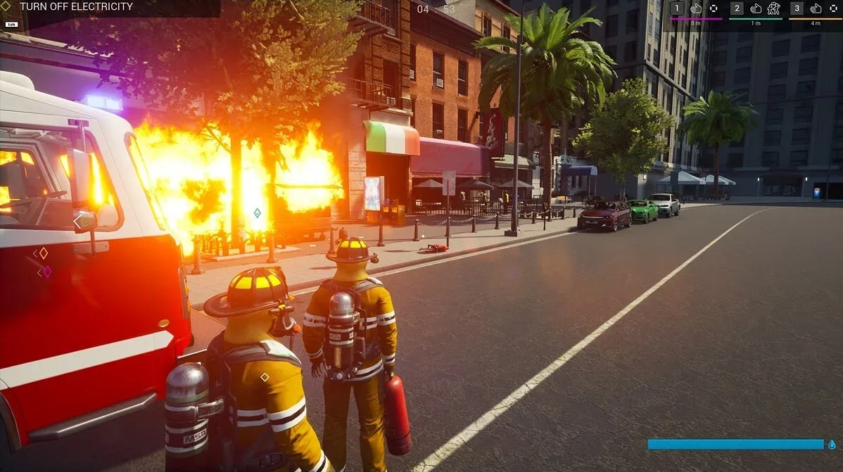 Gameplay of Firefighting Simulator What it's really like to be a firefighter