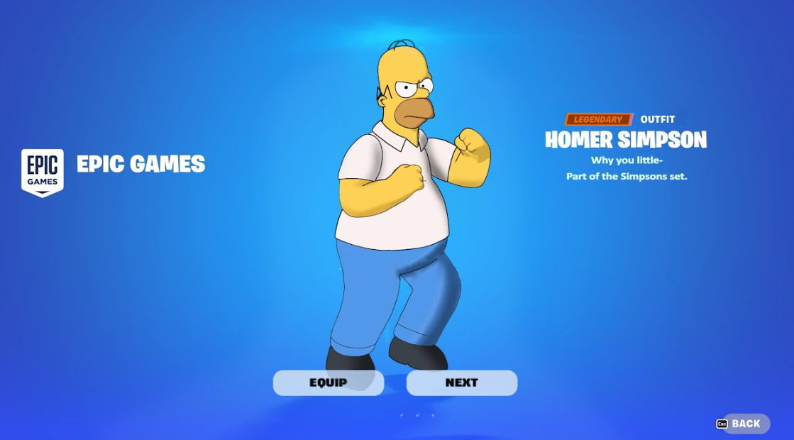 Фортнайт и коллаборация с Симпсонами: геймплей, остров Спрингфилд и как получить скины Гомера — изображение 2