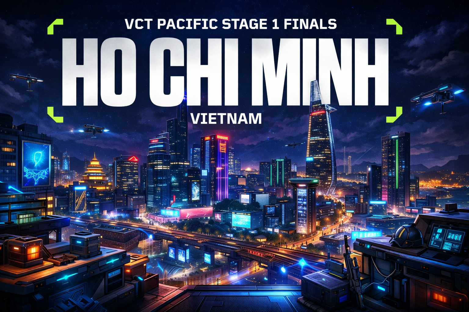 Финал этапа 1 VCT Pacific 2026 в Хошимине: формат турнира и полная логистика для фанатов