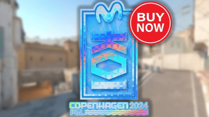 Наклейка с финансовой моделью CS2